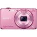 SONY цифровая камера Cyber-shot WX200 1890 десять тысяч пикселей оптика 10 раз розовый DSC-WX200-P