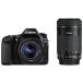 Canon цифровой однообъективный зеркальный камера EOS 80D двойной zoom комплект EF-S18-55 IS STM/EF-S55-250 IS STM приложен EO