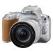 Canon digital single‐lens reflex camera EOS Kiss X9 silver lens kit EF-S18-55 F4 STM attached KISSX9SL-1855F