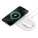 Belkin 2 in 1 Qi2 беспроводной зарядное устройство Qi2 официальный засвидетельствование /MagSafe соответствует iPhone 16/15/14/13/12/Qi2 соответствует Smart 