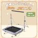  iron rod trampoline ...... finished withstand load 70kg folding have oxygen motion BTM outdoors interior health appliances springs type height 4 -step adjustment chin person g quiet sound large home use 