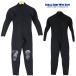 Ideal Surf All Black Wet Suit �t���X�[�c �L�b�Y �I�[���u���b�N �^���� �E�G�b�g�X�[�c Full Suit  �A�C�f�B�[�� �q�� �E�F�b�g
