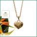.. аксессуары .. подвеска NORIKA гавайская бижутерия Heart Hawaiian серебряный × желтое золото покрытие memorial колье 