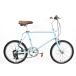 BIANCHI [bi Anne ki] MINIVELO 7 MERLO год неизвестен 20 дюймовый мини велосипед / средний глаз чёрный магазин 