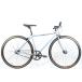 FUJI [ Fuji ] FEATHER flat bar custom 2017 год модели трековый велосипед / средний глаз чёрный магазин 