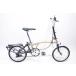 BROMPTON [ brompton ] M3R год неизвестен 16 дюймовый складной велосипед / Osaka . подлинный магазин 