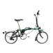 BROMPTON [ brompton ] C LINE EXPLORE WITH RACK MIDDLE 2022 год модели 16 дюймовый складной велосипед / Nagoya большой . магазин 