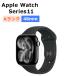 ���� Apple Watch Series11 46mm GPS �u���b�N�X�|�[�c�o���h�iS/M�j �W�F�b�g�u���b�N�A���~�j�E���P�[�X �{�� A�����N �ő�1�N�ԕۏ�
