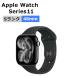 �V�i���g�p Apple Watch Series11 46mm GPS �u���b�N�X�|�[�c�o���h�iS/M�j �W�F�b�g�u���b�N�A���~�j�E���P�[�X �{�� S�����N �ő�1�N�ԕۏ�