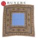  б/у Christian Dior шарф peiz Lee шелк оттенок коричневого голубой желтый большой размер стиль мелкие вещи женский женщина 