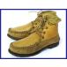 70s-80s? Vintage /USA бахрома мокасины ботинки [ размер 7] желтый Brown Vibram Depose Montagna Bloc/ редкий Vibram подошва *4X30