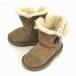 UGG australia* мутон ботинки [14.5/ бежевый ] Bayley кнопка /5991T/ UGG Австралия *Q-53