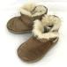 UGG /UGG* Kids / мутон ботинки [7/150/ чай /BROWN]Shoes/boots*Q-386