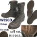 60s-70s?/Vintage*WESCO/ ткань ko* металлический шпилька / шиповки подошва /roga- ботинки [8.5C/25.5-26.0-26.5 чай ]iron studs/JOBMASTER/Leather/*bWB110-8