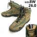 Coleman/ Coleman * высокофункциональный / походная обувь / ботинки [8W/26.0/green×beige] mountain / высокий машина /Leather/Boots/shoes*bWB118-1