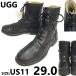  UGG /UGG* мутон / гонки выше / средний длина ботинки [ мужской 29.0/US11/ чёрный /BLACK] натуральная кожа / кожа /Leather/shearling/Boots/shoes*bWB95-52