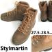  стойка ru Martin /Stylmartin* супер тяжелый толщина натуральная кожа / mountain / touring / короткие сапоги / мотоцикл [27.5-28.0-28.5/ чай ]Leather/Boots/*bZ-219