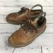 80s-90s?/Vintage/ редкий Англия производства *Dr.Martens* low cut ботинки [24.5/ чай ]ba корова ng подошва / Dr. Martens *E-208