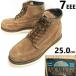 WOLVERINE WILDERNESS/uruva Lynn * натуральная кожа / Work / короткие сапоги [7/25.0EEE/brown/ чай ] милитари /Shoes/boots/1000 MILE*bZ-182