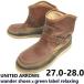 wander /UNITED ARROWS/green label relaxing* wonder обувь / Short / мокасины ботинки [27.0-27.5-28.0/ чай ]Leather/Boots*sWB118-5