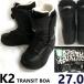 ke- two /K2 TRANSIT BOA* высокофункциональный / сноуборд ботинки [27.0/black] боа модель / сноуборд / твердый / soft /Leather/Boots/shoes*sWB97-35