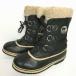 SOREL/soreru боты подкладка имеется size7 24.5-25.0-25.5 ( чёрный /BLACK/ черный ) труба No.V12