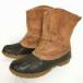 USA производства Vintage L.L.BEAN[size7 25.0]HUNTING SHOE боты подкладка имеется Brown / чай /BROWN) труба No.V14