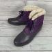 Canada производства Vintage * Eddie Bauer /Eddie Bauer[27.0-27.5cm степень фиолетовый ] боа внутренний имеется / высокий tech водонепроницаемый / боты *WB12-03