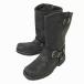  солнечный cho ботинки * Goodyear производства закон / engineer boots [24.0/ чёрный ]*WB22-9