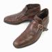 80s-90s?/Vintage*USA знаменитая школа * поток автомобиль im/FLORSHEIM* натуральная кожа / Goodyear производства закон / ботинки чукка [26.0/ чай ] платье обувь *WB57-2