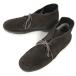 Clarks* замша / натуральная кожа / блинчики подошва / desert boots [GB7.5/26.0/ чай /BROWN] ботинки чукка /Shoes*WB70-4