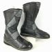 DAINESE/ большой ne-ze/ кожа / натуральная кожа /lai DIN g/ мотоцикл ботинки /size41/25.5-26.0( чёрный ) боковой Zip / Sune . протектор /bike/).No.WL73