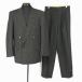 Paul Smith/ Paul Smith * шерсть / двубортный костюм / блейзер / верх и низ выставить [ мужской M/ серый / в клетку ] необшитый на спине / весна лето *XBF700