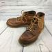 USA производства / Vintage * Red Wing *7 отверстие / натуральная кожа Work ботинки [7.5/25.5/ чай ] перо бирка *Z-111