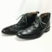 90s?/Vintage*COLE HAAN/ Cole Haan ботинки чукка размер 7.5M 25.0-25.5 степень чёрный Wing chip /men's труба No.ZC-211