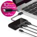 쥳 USBHUB USB3.1(Gen2) PDб Type-Cͥ A᥹2ݡ C᥹2ݡ Хѥ ֥å U3