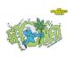 THE SMOKERS CLUB The коптильня z Club SMURF DZA стикер 