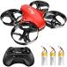 BuzzOneのPotensic A20 Mini Drone for Kids, RC Nano Quadcopter with Altitude Hold Red