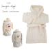  темно синий Guess s Lloyd KongesSloejd хлопок вышивка купальный халат TERRYBATHROBE EMBROIDERY детский купальный халат толстый горячая вода сверху . бассейн израсходованный младенец baby симпатичный 