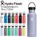  гидро flaskHydro Flask 18oz 532ml Standard Mouth нержавеющая сталь бутылка Moonshadow