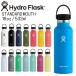  гидро flaskHydro Flask 18oz 532ml Standard Mouth нержавеющая сталь бутылка Pacific