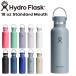  гидро flaskHydro Flask 18oz 532ml Standard Mouth нержавеющая сталь бутылка ShaleGray
