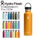  гидро flaskHydro Flask 21oz 621ml Standard Mouth нержавеющая сталь бутылка Fossil