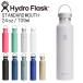  гидро flaskHydro Flask 24oz 709ml Standard Mouth нержавеющая сталь бутылка CloudPink