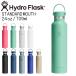  гидро flaskHydro Flask 24oz 709ml Standard Mouth нержавеющая сталь бутылка MermaidGreen