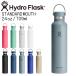  гидро flaskHydro Flask 24oz 709ml Standard Mouth нержавеющая сталь бутылка ShaleGray
