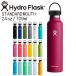  гидро flaskHydro Flask 24oz 709ml Standard Mouth нержавеющая сталь бутылка Snapper