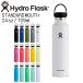  гидро flaskHydro Flask 24oz 709ml Standard Mouth нержавеющая сталь бутылка White