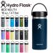  гидро flaskHydro Flask 16oz 473ml Wide Mouth нержавеющая сталь бутылка Indigo