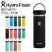  гидро flaskHydro Flask 20oz 591ml Wide Mouth нержавеющая сталь бутылка Black